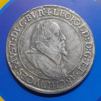 фото, Австрія. 1 талер 1620 року Леопольд V.  Копія.