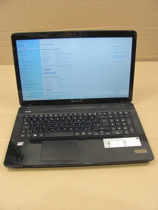 1209 Packard Bell EasyNote LE69KB 17.3&quot; HD+ AMD E1-2500 1.4Ghz / 8Gb / 240ssd / WebCam  + блок живлення З аукціону