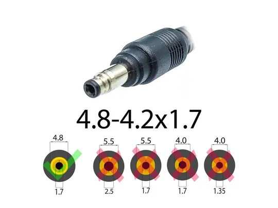 Купити Блок питания для HP Compaq EVO N400 Series: N400c, N410c (19V 4.74A 90W (4.8*1.7)) Bullet.