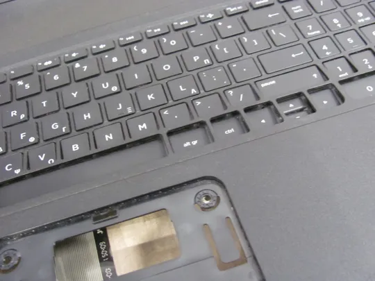 373-1 Кришка панель палмрест EAY27003010 клавіатура РОБОЧА для HP Pavilion 17-P  оригінал З аукціону