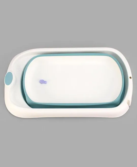 Складная ванночка для новорожденных 80×46×20 см с отсеком для слива Інтернет-аукціон