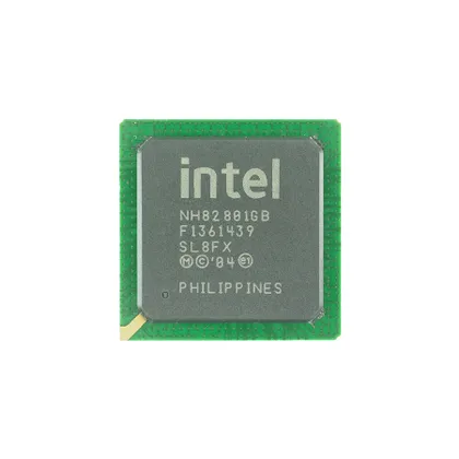 фото, Мікросхема INTEL NH82801GB SL8FX південний міст для ноутбука (Ref.)