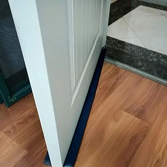 Гибкий утеплитель для дверей 93,5 см расстояние между валиками 4 см Темно-серый Інтернет-аукціон