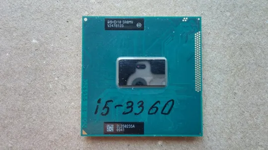 Ivy Bridge Intel Core i5-3360M 2C/4HT 2.80-3.50GHz/3Mb/5GT/s мобильный процессор Socket G2/FCPGA 35W Ціна