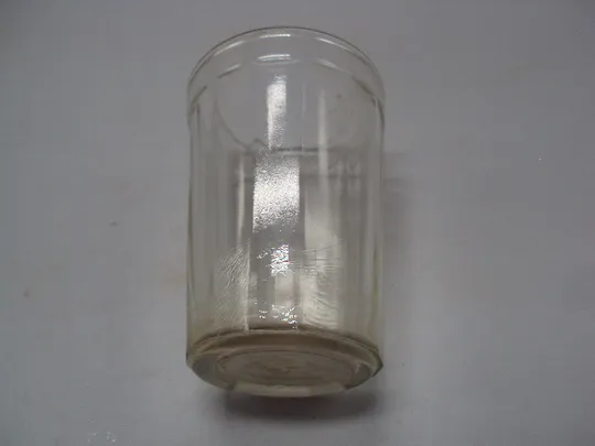 Стакан граненый маленковский с круглым ободком стекло ссср АА высота 10,3 см, диам. 7,4 см №15707 Де купити