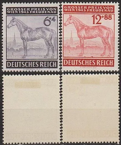 1943 - Рейх - Турнір у Відні Mi.857-58 * Ціна