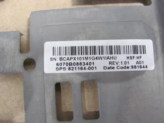 номер1005-1 кріплення корпуса 6070B0883401 821164-001 для HP EliteBook 840 G3 840 G4  оригінал З аукціону