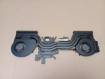 фото, номер1059-2 система охолодження 138W-NV-E1-G3 AT1QB00BZC0 0FRPY8 для Dell Alienware 17 M17X  R4  охолоджувальна система кулери та системи охолодження охолодження материнської плати cooling system кулер охолоджувальний блок  оригінал
