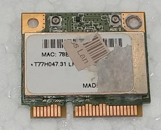 WIFI адаптер з ноутбука ACER ASPIRE 7551G AR5B93 Ціна