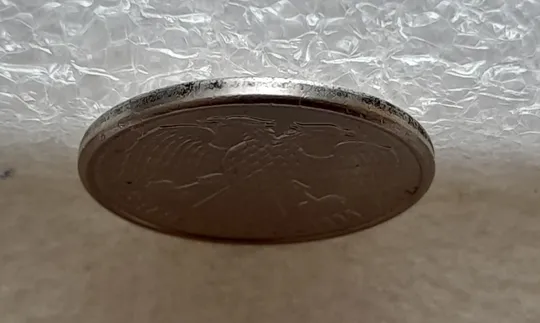 (269) 10 рублей 1993 РФ ММД здвоєння (зминання, двійний удар, удар вдогонку) + розколи на реверсі Інтернет-аукціон