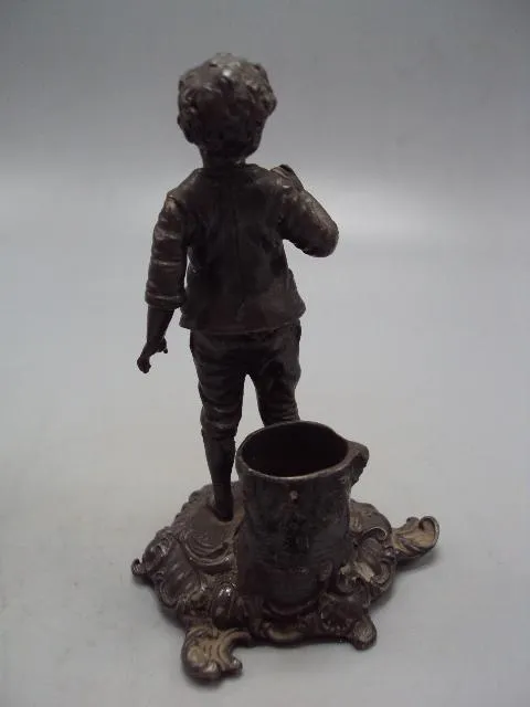 Фигура шпиатр карандашница Европа мальчик высота 11 см №279 Характеристики