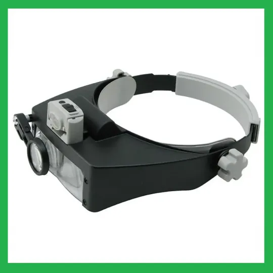 Окуляри бінокулярні зі світлодіодною підсвіткою (MG81007RD) Ціна