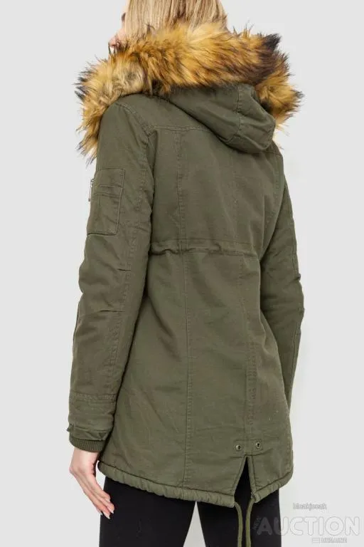 Парка женская зимняя, цвет хаки, 244R6911 Продаж