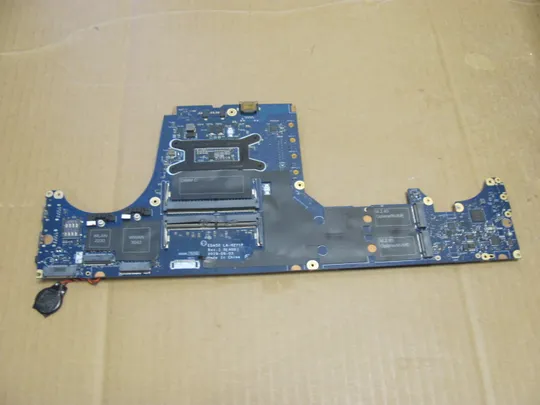 Купити номер0991-5 материнська плата Mainboard Материнка Основна плата Системна плата Плата системи Laptop motherboard мамка ноутбучна плата   SRFCN i7-9850H EDA50 LA-H271P для Dell Precision 7540 M7540 оригінал