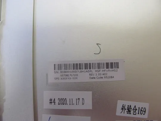 номер1018-9 кришка матриці 6070B1707101 для Hp Elitebook 850 G8 850 G7 850 G8 855 G7 855 G8 Кришка дисплея Тильна кришка Корпус матриці Верхня кришка matrix cover Top Case LCD Cover Rear Lid Back Cover Housing Cabinet  оригі Характеристики