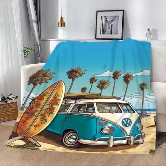 Плед 3D Пляжные мечты 2827_B 13074 135х160 см Ціна