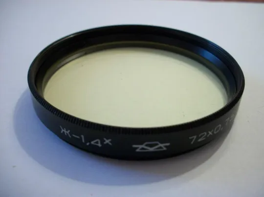 Светофильтр 3-Шт.  72х0,75. О-2,8х . ЖЗ-2х . Ж-1,4х . Красногорский Завод СССР. Как Нов. Мир. Юпитер З аукціону