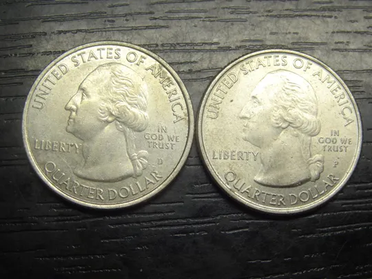 Купити 25 центів 2013 США Маунт Рашмор (два різновиди)