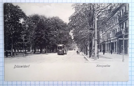 Поштова картка Історія європейського трамвая Дюссельдорф tR02 Ціна