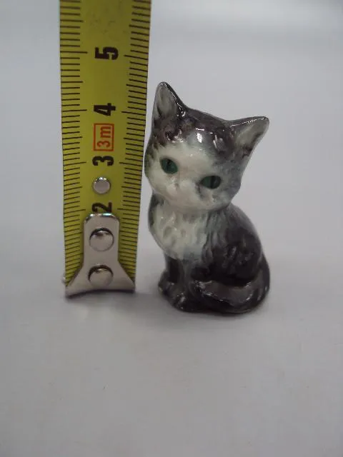 Фигура фарфор статуэтка котик миниатюра Goebel W Germany Германия котенок кот высота 4,6 см №36 З аукціону