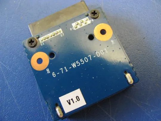 №54-10 перехідник SATA DVD-приводу 6-71-W5507-D01 для TERRA (CLEVO) MOBILE 1529H 1220327 оригінал З аукціону