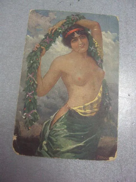 Купити открытка holoubek девушка ню  №1525