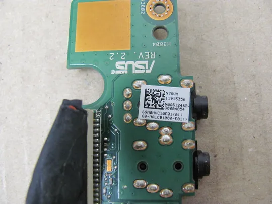 номер0227-27 плата USB AUDIO 69N0MHC10E01 14005-00510000 для ASUS N76 N76V оригінал З аукціону