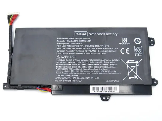 Купити Батарея PX03XL для HP SLEEKBOOK ENVY 14 (11.1V 3400mAh 38Wh)