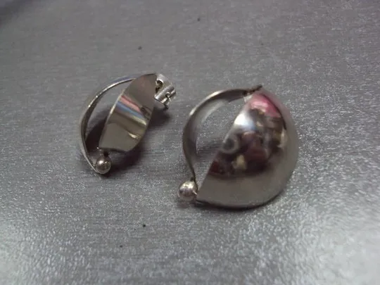 Серьги кульчики серебро 925 проба украина вес 5,04 г №10572 З аукціону