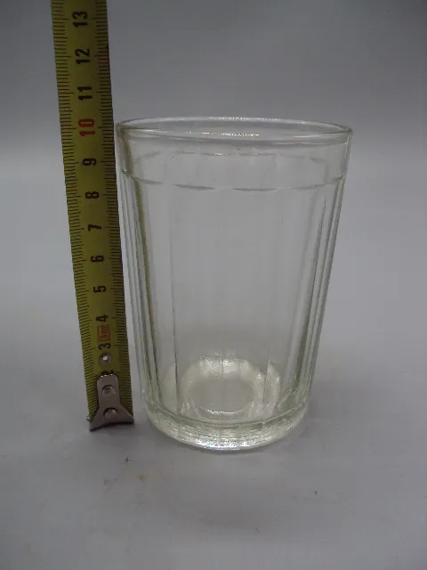 Стакан граненый маленковский стекло ссср клеймо 7 коп высота 10 см, диаметр 7,2 см №15711 Ціна