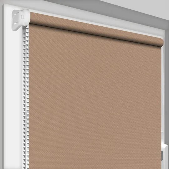 Рулонная штора Rolets Роял 1-812-1500 150x170 см открытого типа Светло-коричневая Ціна