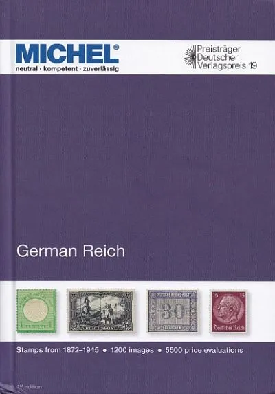 2021 - Michel - Германский Рейх 1872-1945 - англ.язык - *.pdf Ціна