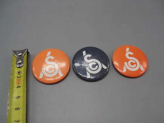 Знак круглый ASC автоматический контроль стойкости лот 3 шт №17000 Ціна