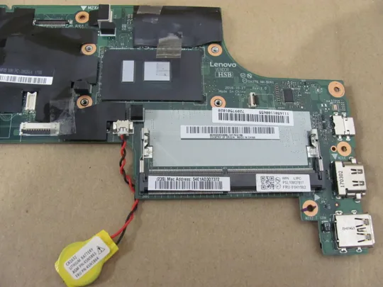 426-42 материнська плата РОБОЧА DX270 NM-B061 SR2ZW  i3-7100U для Lenovo ThinkPad  X270  оригінал Продаж