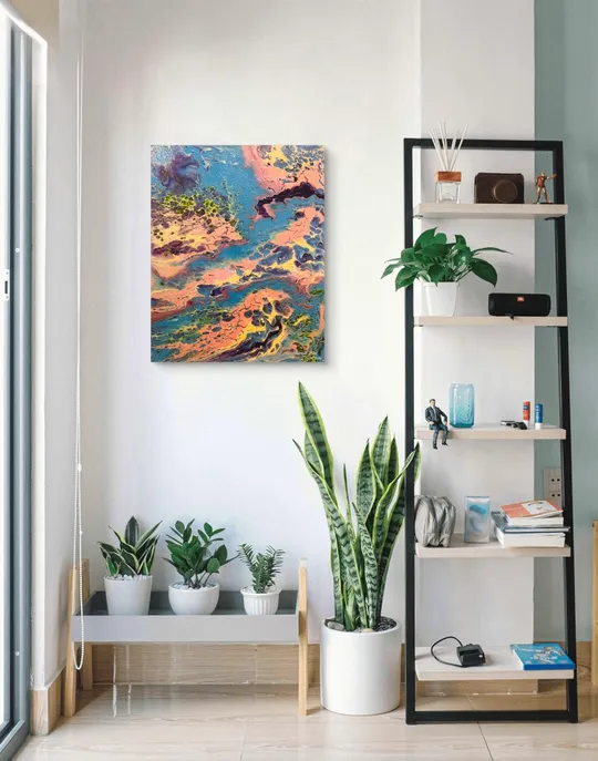 Картина «Ніжне небо» З аукціону