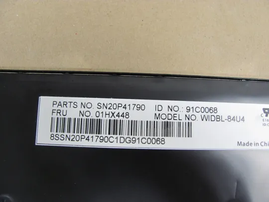 650-11 клавіатура робоча з підсвіткою 01HX448  для Lenovo Thinkpad T480 T470 A485 A475 оригінал Недорого