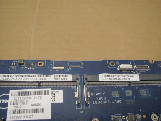 номер0944-9 материнська плата Mainboard Материнка Основна плата Системна плата Плата системи Laptop motherboard мамка ноутбучна плата AAM00 LA-C361P  SR2FU i7-6820HQ для  Dell Precision 5510, XPS 15 9550  оригінал Де купити