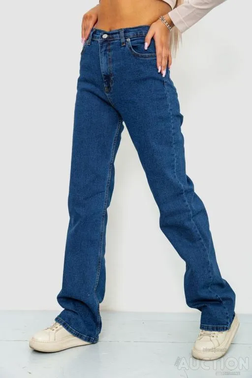 Джинсы женские, цвет синий, 244R410-2024 З аукціону