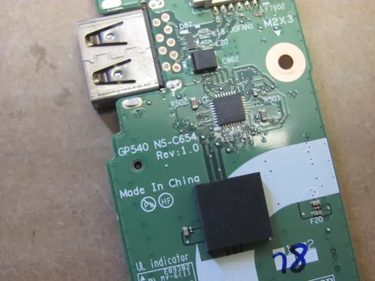 номер0979-49 плата USB Card Reader  GP540 NS-C654 для Lenovo Thinkpad T15g P15 Gen 1 оригінал Продаж