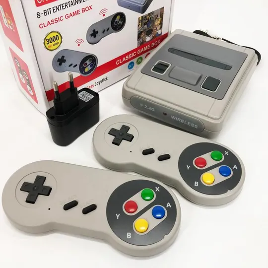 Игровая приставка с беспроводными джойстиками 3000 игр LH-35, Приставка игровая с удаленным управле Продаж