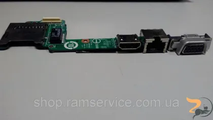 фото, Плата картридер, HDMI, LAN, VGA, MSI X370 для ноутбука MSI X370, *MS-13560, б/в