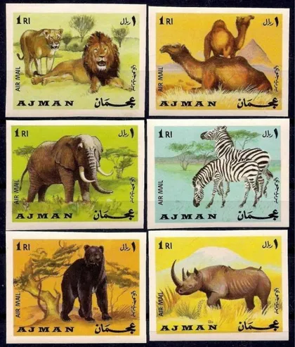 фото, Аджман Фауна 1969