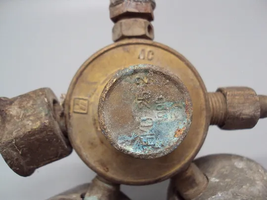 Газосварочный редуктор 1972 год ссср для газосварки №16020 Інструкція