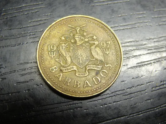 Купити 5 центів 1997 Барбадос