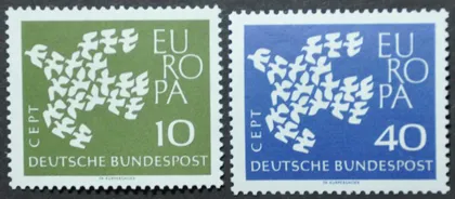 фото, ФРГ Европа СЕПТ 1961