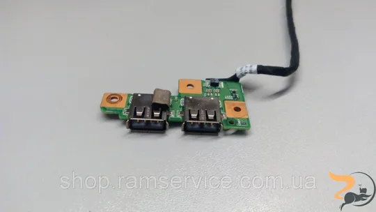 Дополнительная плата разъем USB для ноутбука Medion Akoya E7212 MD98160 55.4DN02.001 Б/У Ціна