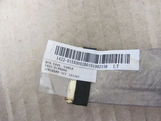 номер0227-23 шлейф матриці,Шлейф матриці для ноутбука  Шлейф дисплея,Шлейф підключення дисплея,Шлейф екрана,Laptop matrix cable 1422-015X000 для ASUS N76 N76V оригінал Продаж