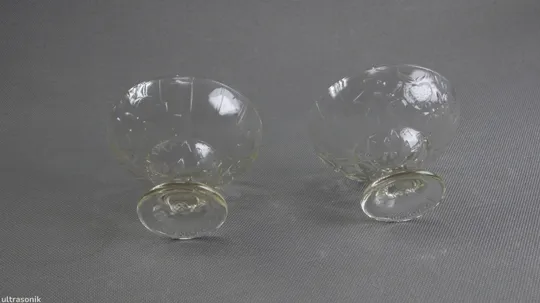 Вази креманки для десертів міні 2 шт прозоре радянське скло Вживане Де купити