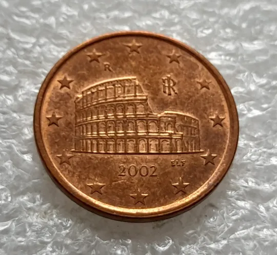 Купити (1578) 5 євроцентів 2002 Італія (5 евроцентов 2002 Италия)
