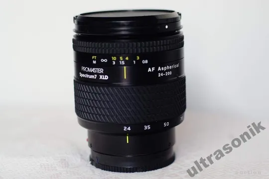 Объектив Sony / Promaster XLD 24-200mm/3.5-5.6 Ф=72mm Де купити